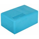 Yoga Block kocka na jógu modrá výška / šírka 7,5 cm