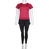 Runner Long 2W fitness set plum veľkosť oblečenia M