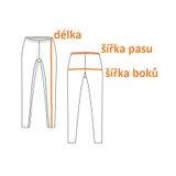 Fit Pants športové legíny čierna veľkosť oblečenia L