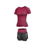 Runner Short 2W fitness set plum veľkosť oblečenia M