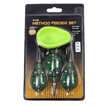 Bait Feeder Set method feeder krmítko s formičkou balenie 1 sada