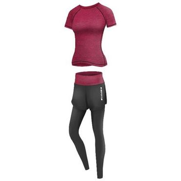 Runner Long 2W fitness set plum veľkosť oblečenia M