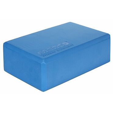 Yoga Block kocka na jógu modrá výška / šírka 7,5 cm