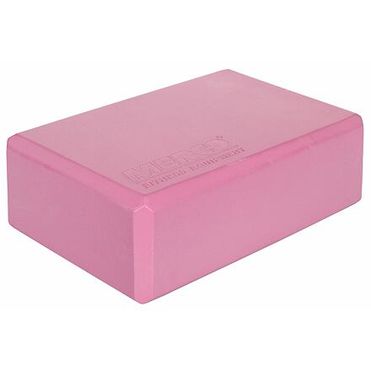 Yoga Block kocka na jógu ružová výška / šírka 7,5 cm